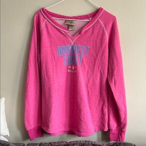 Artisan Pink Midwest Coast Sweatshirt